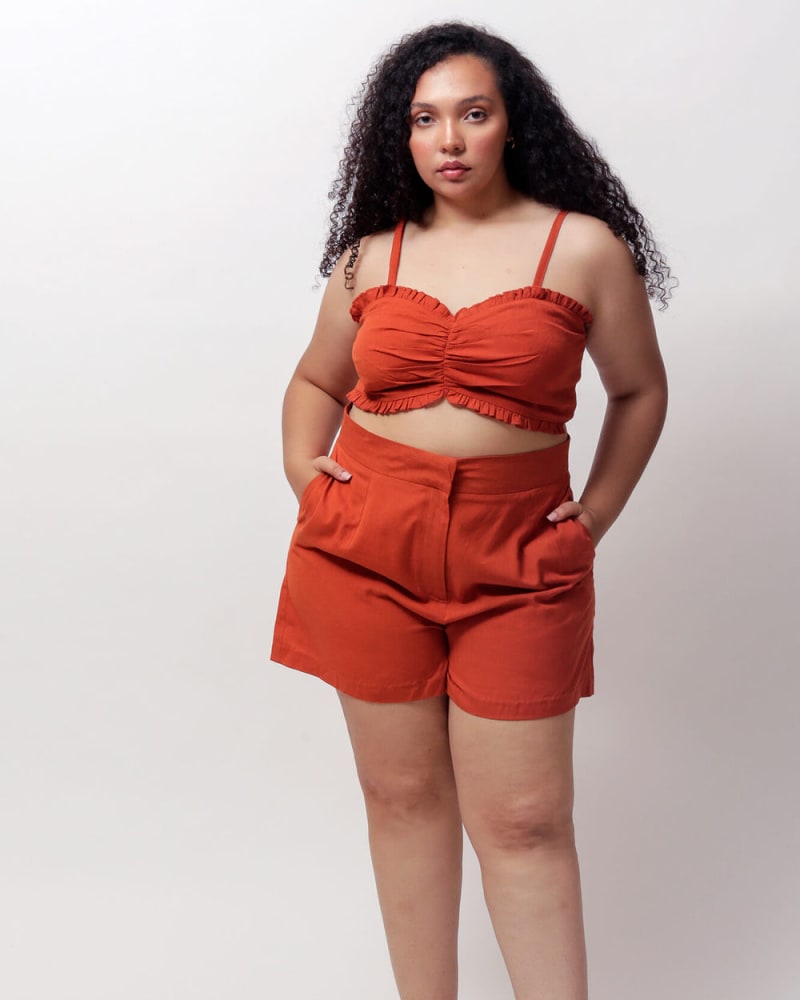 High waisted shorts size 14 top